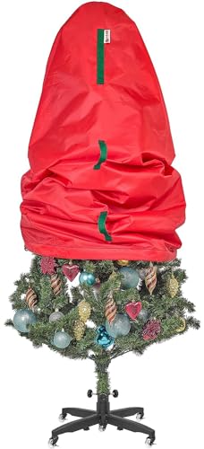 Christmas Tree Storage Bag - Vertical, Durable, Lightweight (7ft)