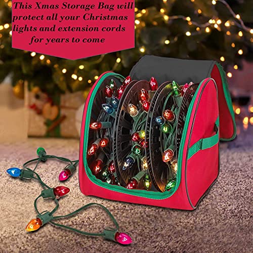 Christmas Light Storage Bag - Durable & Spacious