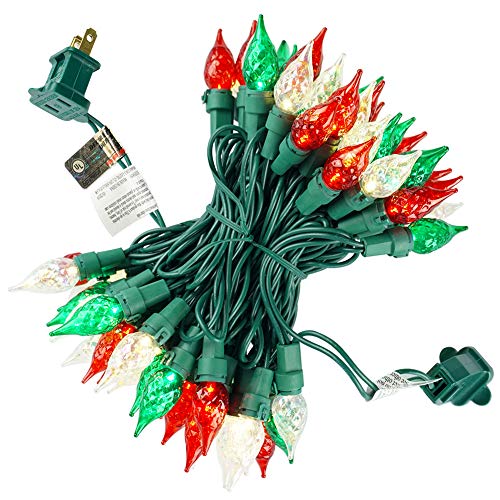 Multicolor Christmas Lights: 70 LEDs, UL Certified