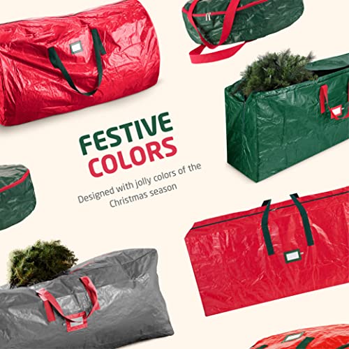 Red Christmas Tree Storage Bag - 9 Ft