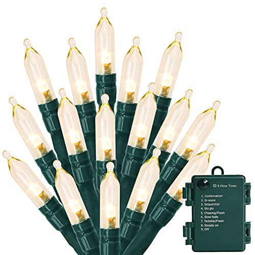 Christmas Lights - Battery Operated String Lights, 50 LED