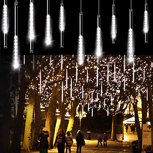 Aluan Meteor Shower Rain Lights: Christmas Holiday Outdoor Decoration