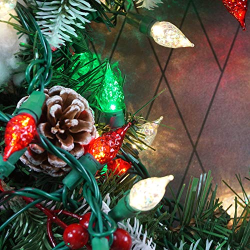 Multicolor Christmas Lights: 70 LEDs, UL Certified