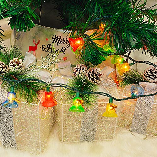 Musical Bell Lights: 7.6 FT Christmas Decoration with 7 Modes