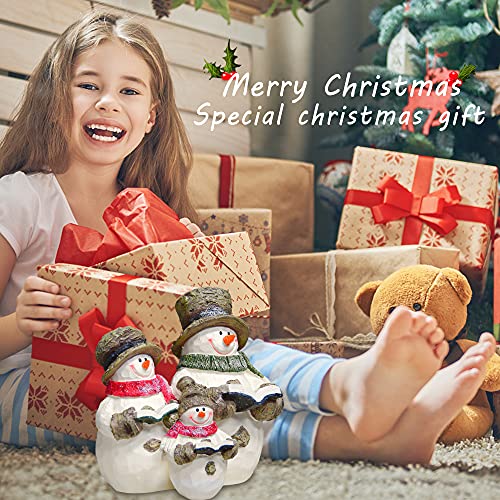 Snowman Xmas Decor for Fireplace Room - Indoor