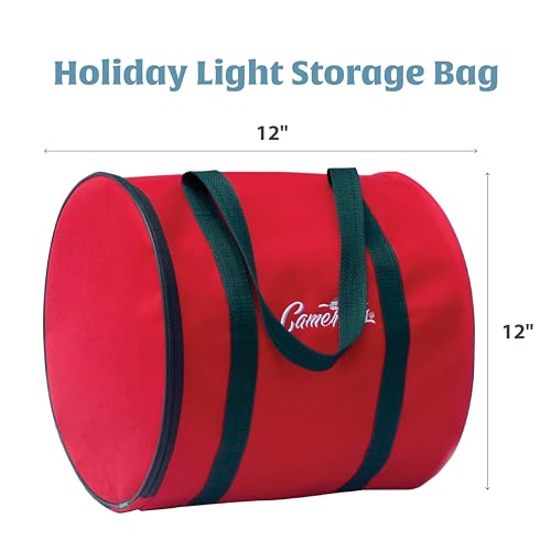 Christmas Light Storage Reels Container - Heavy Duty Metal