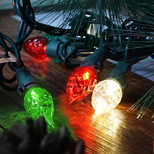 Multicolor Christmas Lights: 70 LEDs, UL Certified