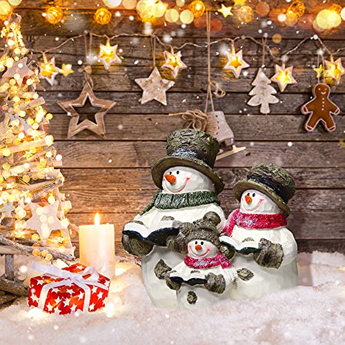 Snowman Xmas Decor for Fireplace Room - Indoor
