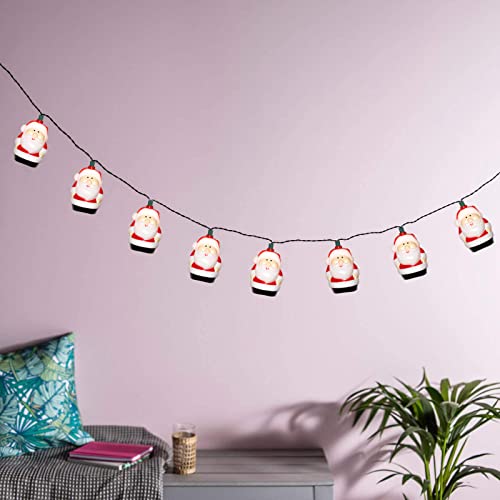 Santa Claus Fairy Lights - Festive Christmas Decorations