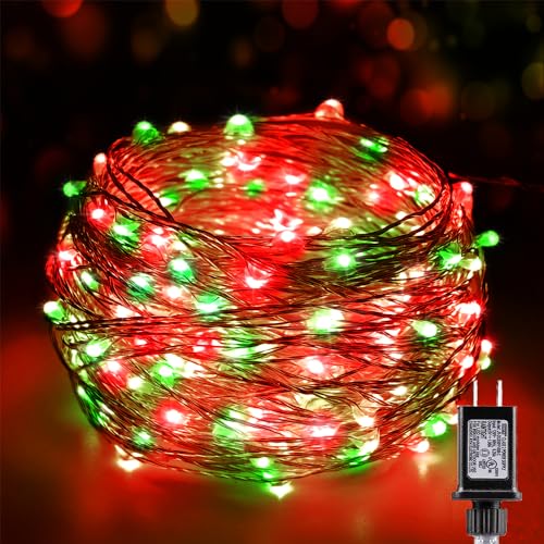 100FT Red and Green LED Fairy Lights