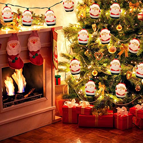 Santa Claus Fairy Lights - Festive Christmas Decorations