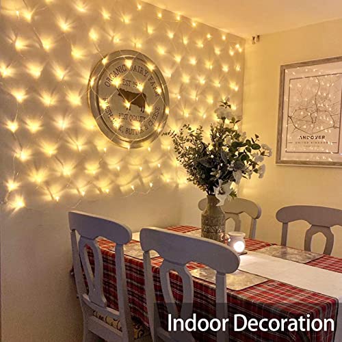 Christmas themed Net Fairy Lights with Remote Control