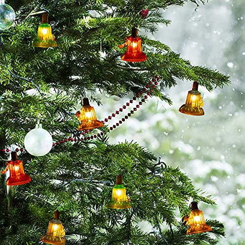 Musical Bell Lights: 7.6 FT Christmas Decoration with 7 Modes