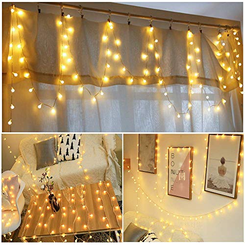 Christmas Fairy Lights - 20 LED Warm White Bulbs
