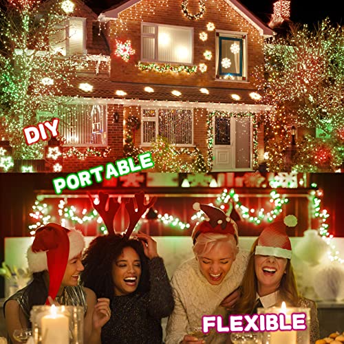 100FT Red and Green LED Fairy Lights