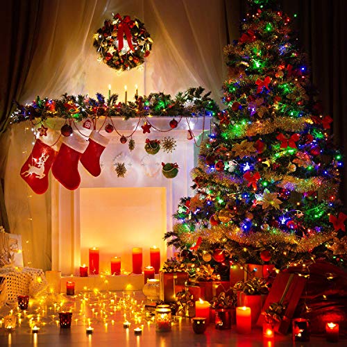 Multicolor Christmas Lights: 70 LEDs, UL Certified