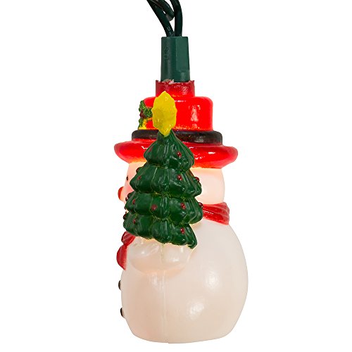 Snowman with Tree Light Set - Christmas Delight