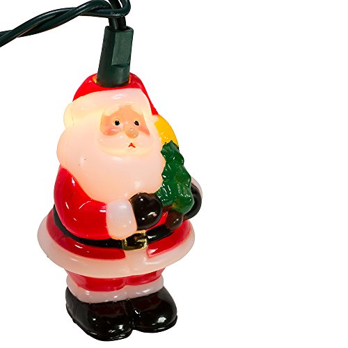 Santa with Tree Light Set - Christmas Delight