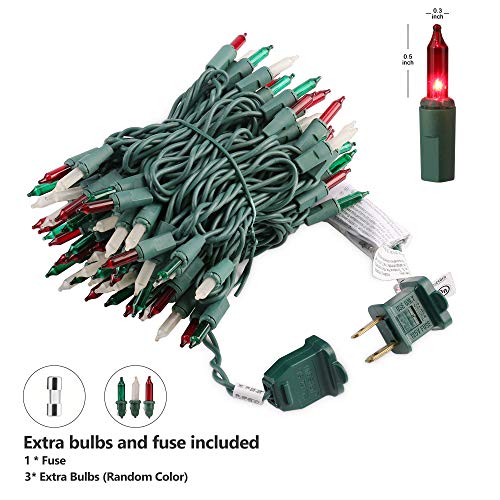 Multi Color Christmas String Lights - 24ft, Fairy Garden
