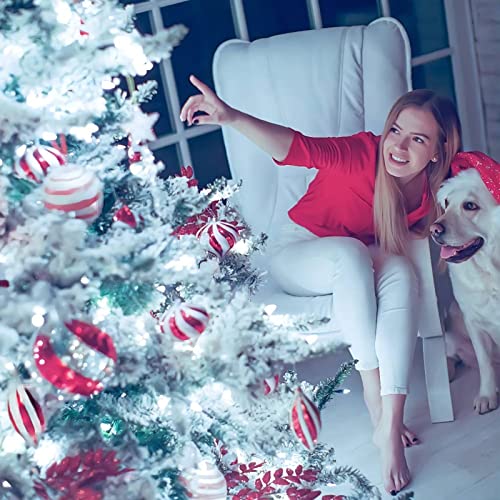 Snowflake String Lights for Indoor Outdoor Christmas Decoration