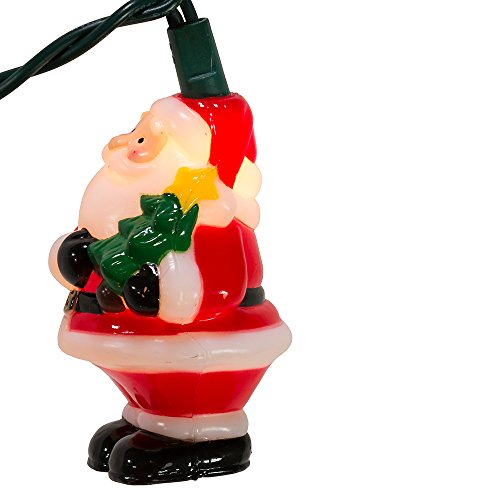 Santa with Tree Light Set - Christmas Delight