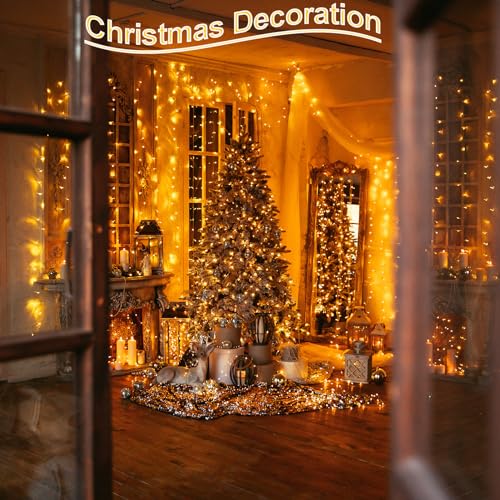 Christmas String Lights, 4 Pack, 50 LED