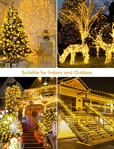 Christmas Lights Outdoor - 800 LED, Remote Control