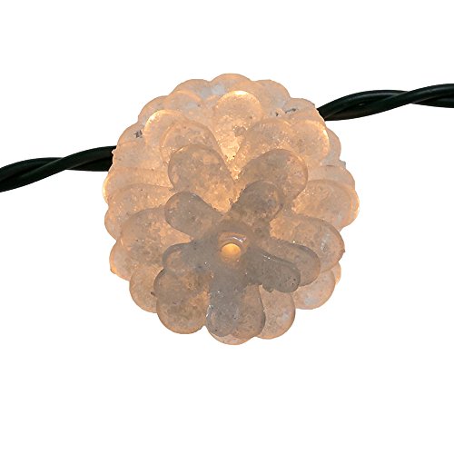 Clear Pinecone Light Set for Christmas - Kurt Adler
