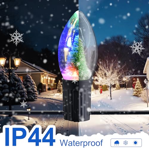 Christmas Tree Pathway Lights with 20 Bulb Decor