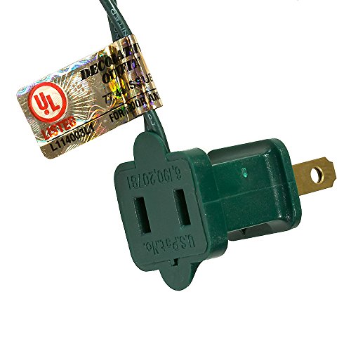 Christmas Kurt Adler Red Poinsettia Light Set