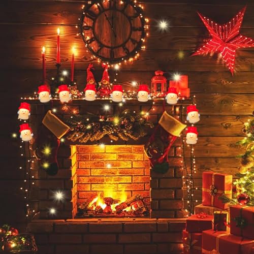 Snowman String Lights: Cute Indoor/Outdoor Christmas Decor