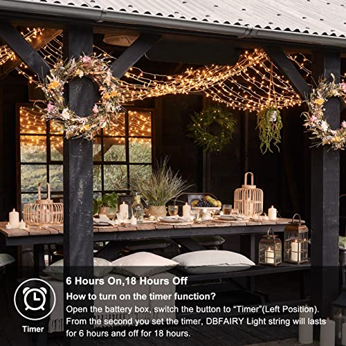 Christmas String Lights, 4 Pack, 50 LED