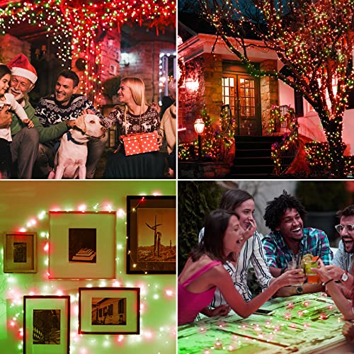 100FT Red and Green LED Fairy Lights