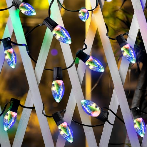 Christmas Tree Pathway Lights with 20 Bulb Decor