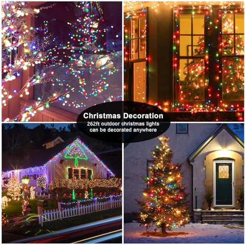 800LED Christmas Lights: Waterproof, Remote Controlled, 8 Modes