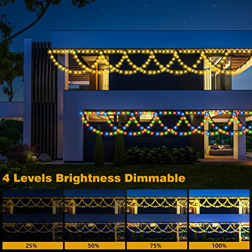 Christmas Star Lights - Festive Multicolor Illumination