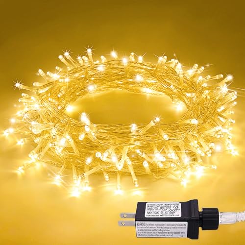 Christmas Fairy Lights, 33ft 100 LED Warm White