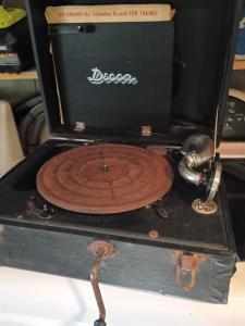 Vintage Decca Portable Gramophone Player