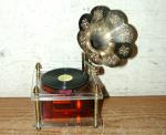 Vintage Gramophone Replica Music Box Player