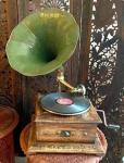 Vintage HMV Gramophone Fully Functional Phonograph