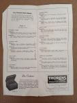 Thorens Antique Swiss Gramophone with 5 Discs
