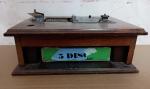 Thorens Antique Swiss Gramophone with 5 Discs