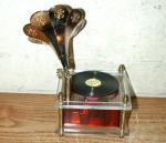Vintage Gramophone Replica Music Box Player