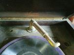 Vintage SILVERTONE Gramophone Player with Wood Case