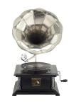 Deco 79 Functional Mango Wood Gramophone Player