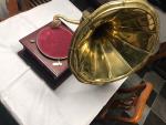 His Master's Voice Replica Gramophone Player