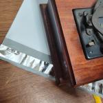 Thorens Brass and Wood Replica Gramophone Player