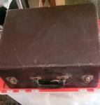 Vintage Decca Portable Gramophone with Wind-Up Motor