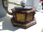 Antique Indian Gramophone Phonograph with Horn