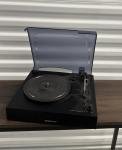 Sharper Image Vintage Turntable Record Player with Dust Cover